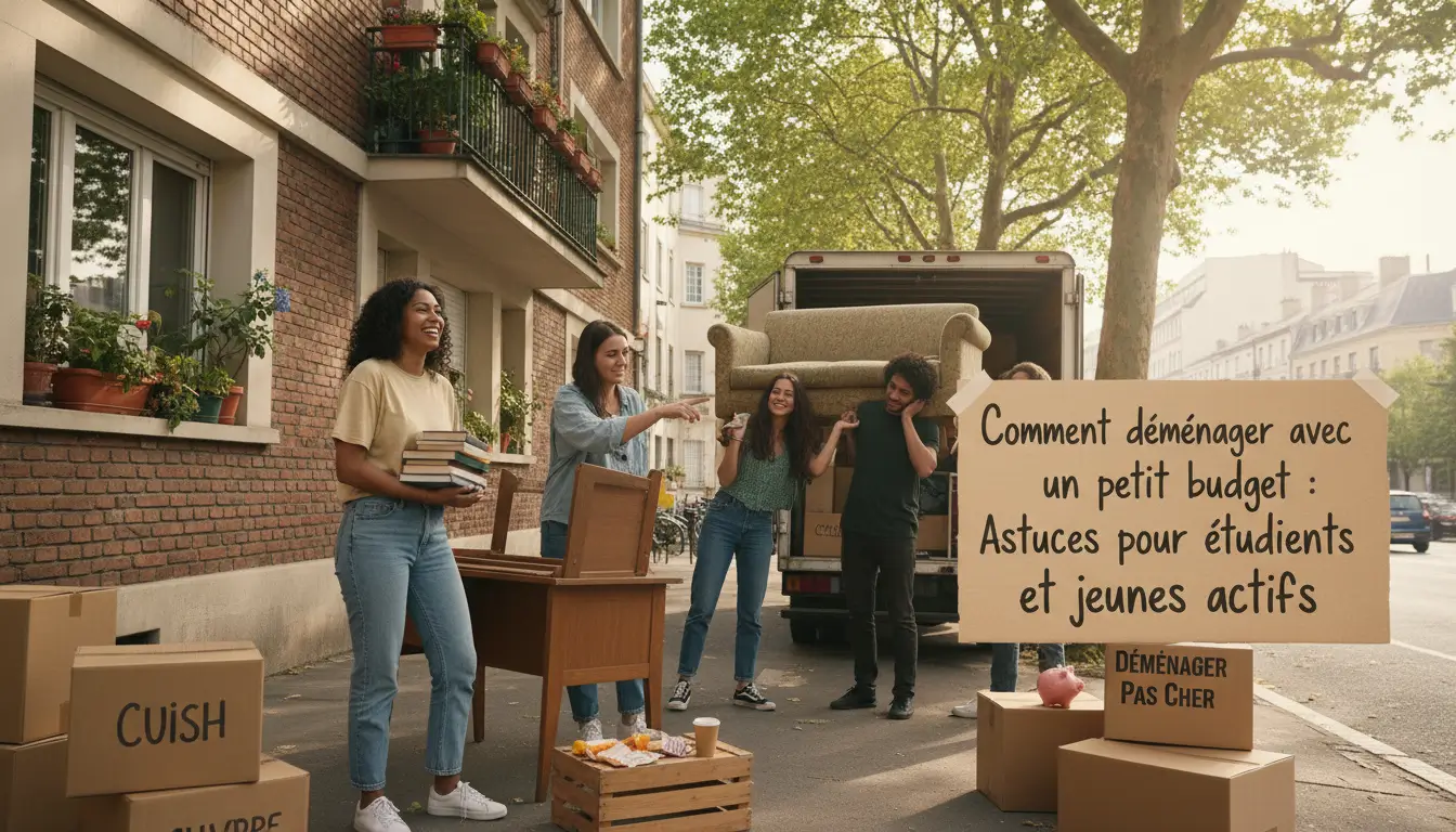 Comment déménager avec un petit budget : Astuces pour étudiants et jeunes actifs