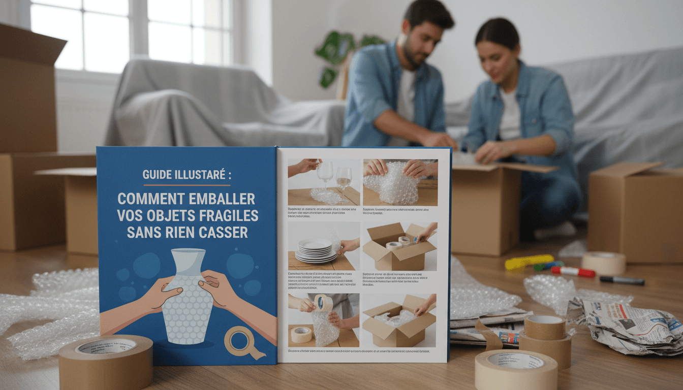 Guide illustré : Comment emballer vos objets fragiles sans rien casser